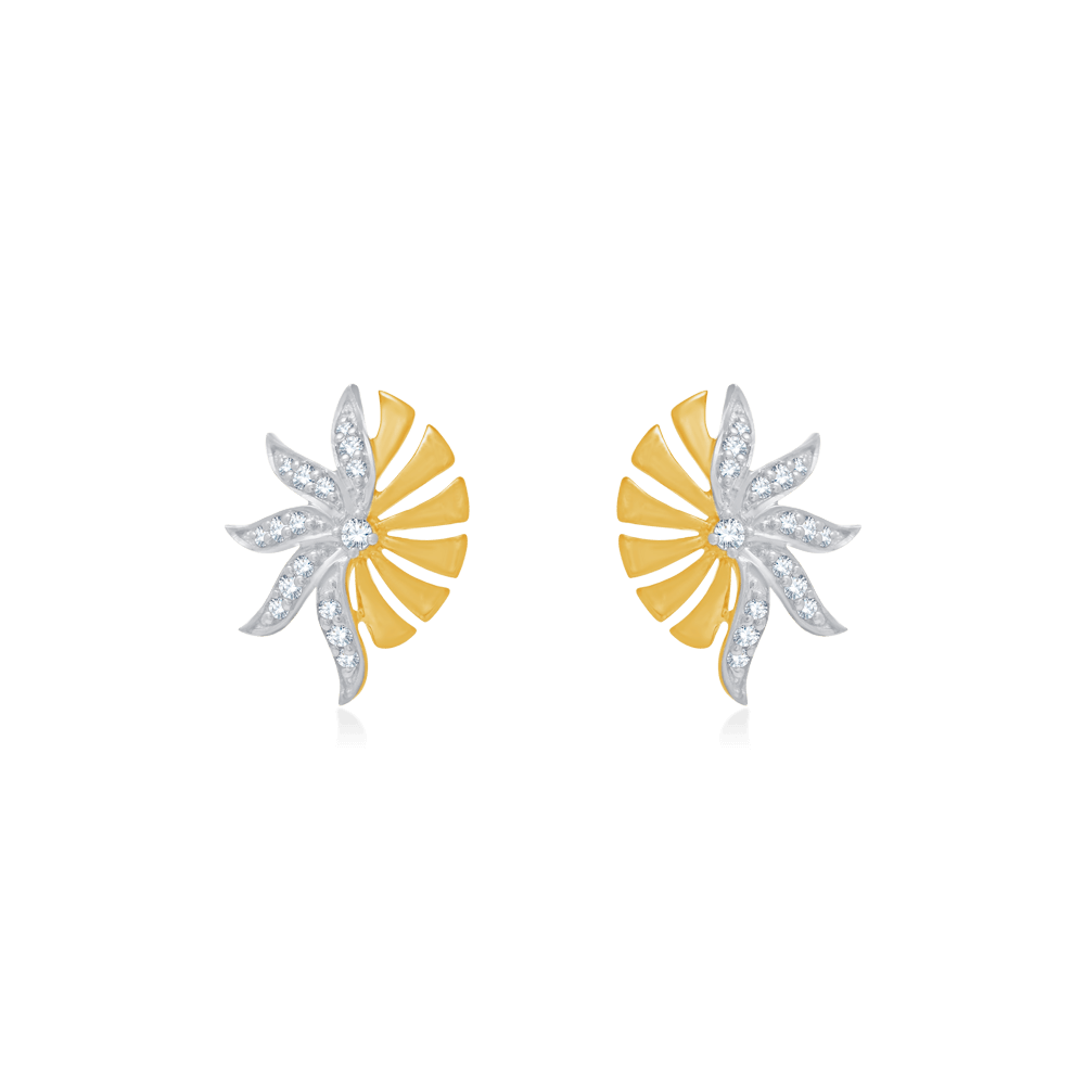 Dazzling Gold Star Earring